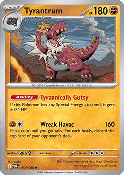 Tyrantrum - Perfect Order (Rare) [POR-045]