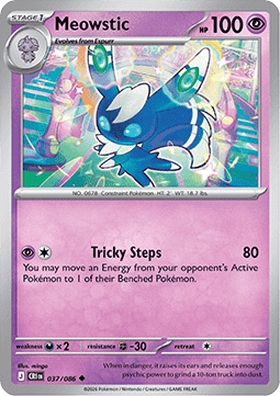 Meowstic - Chaos Rising (Uncommon) [CRI-037]