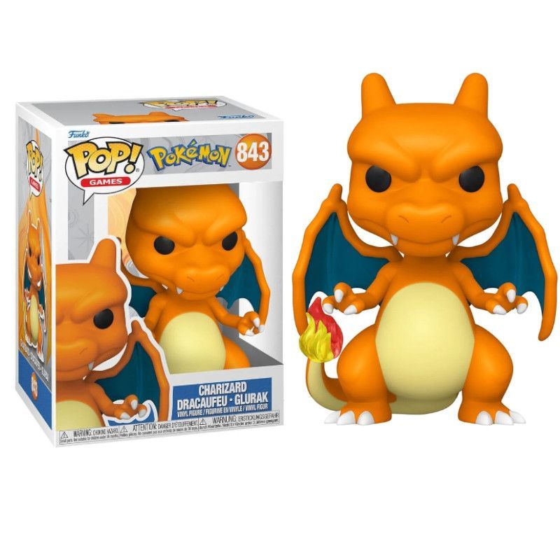 Funko Pop Pokemon Charizard #843 Vinyl Figure Collectible