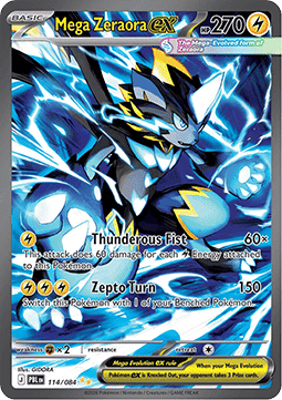 Mega Zeraora ex