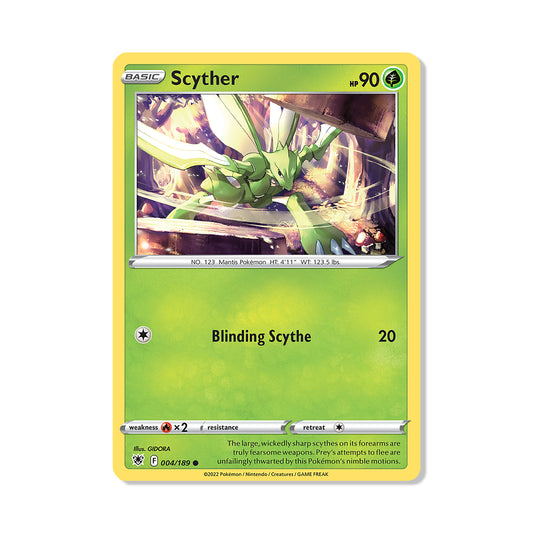 Scyther Pokémon Pokémon Astral Radiance - Normal kaart | Engels