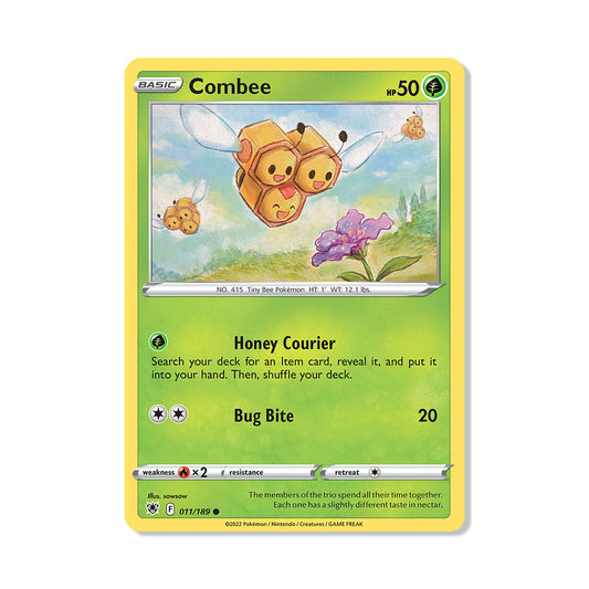 Combee Pokémon Pokémon Astral Radiance - Normal kaart | Engels