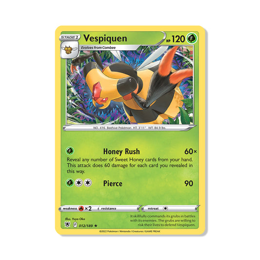 Vespiquen Pokémon Pokémon Astral Radiance - Normal kaart | Engels