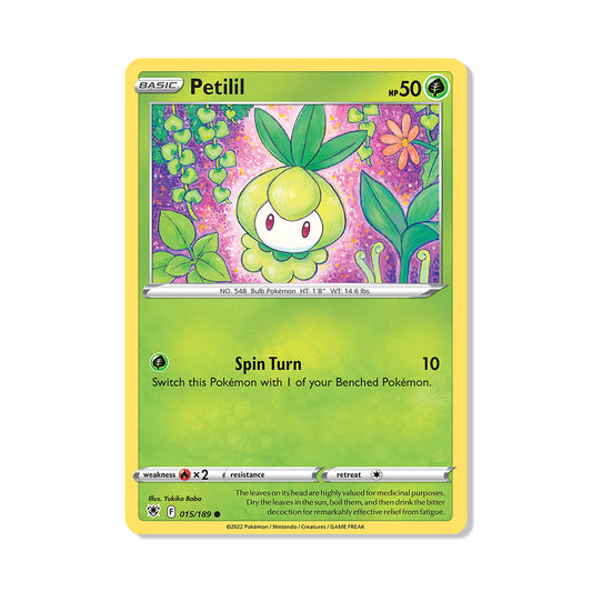 Petilil Pokémon Pokémon Astral Radiance - Normal kaart | Engels