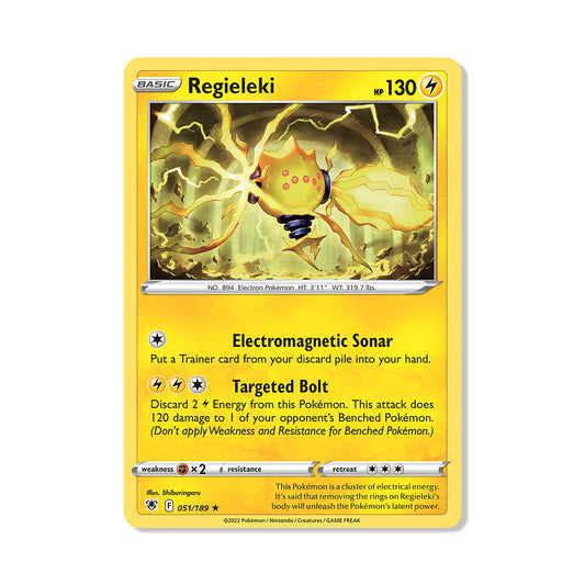 Regieleki Pokémon Pokémon Astral Radiance - Normal kaart | Engels