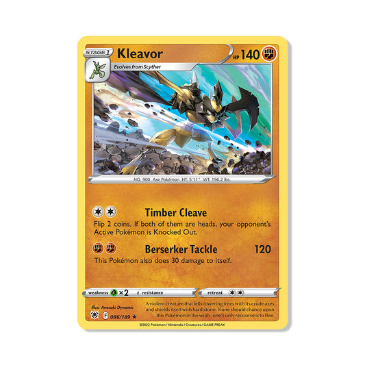 Kleavor Pokémon Pokémon Astral Radiance - Holo kaart | Engels