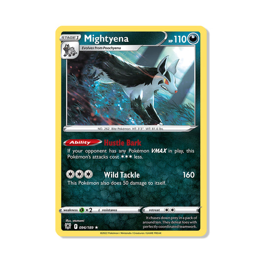 Mightyena Pokémon Pokémon Astral Radiance - Normal kaart | Engels