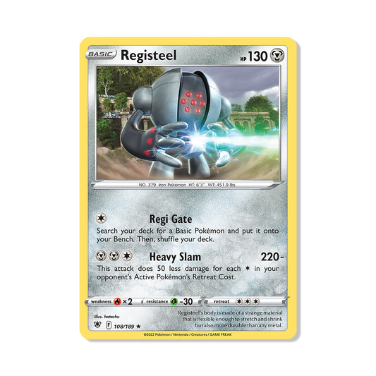 Registeel Pokémon Pokémon Astral Radiance - Normal kaart | Engels