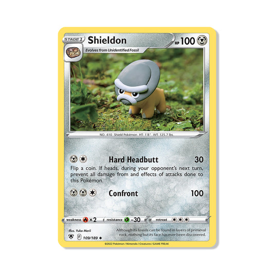 Shieldon Pokémon Pokémon Astral Radiance - Normal kaart | Engels