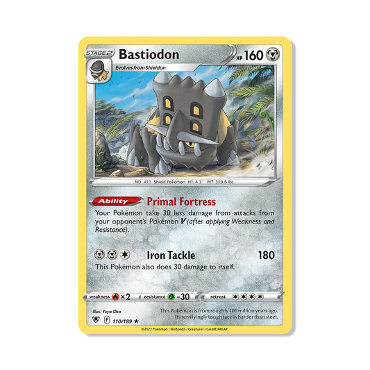 Bastiodon Pokémon Pokémon Astral Radiance - Normal kaart | Engels