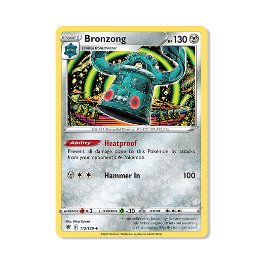 Bronzong Pokémon Pokémon Astral Radiance - Normal kaart | Engels