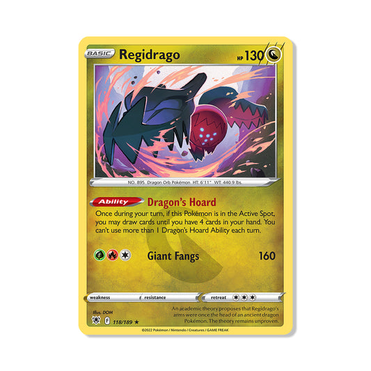 Regidrago Pokémon Pokémon Astral Radiance - Normal kaart | Engels