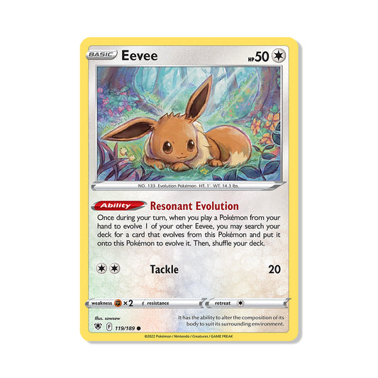 Eevee Pokémon Pokémon Astral Radiance - Normal kaart | Engels
