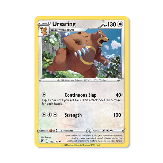 Ursaring Pokémon Pokémon Astral Radiance - Normal kaart | Engels