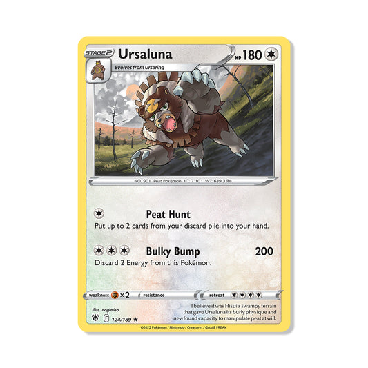 Ursaluna Pokémon Pokémon Astral Radiance - Normal kaart | Engels