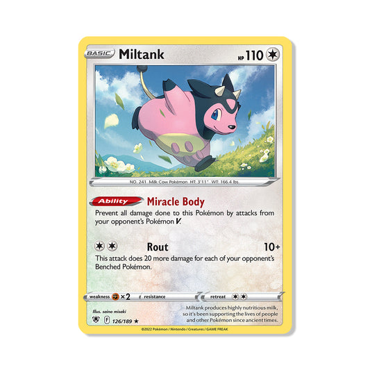 Miltank Pokémon Pokémon Astral Radiance - Normal kaart | Engels