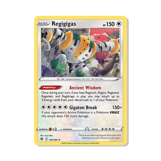 Regigigas Pokémon Pokémon Astral Radiance - Normal kaart | Engels