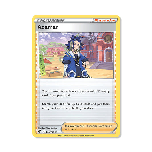 Adaman Pokémon Pokémon Astral Radiance - Normal kaart | Engels