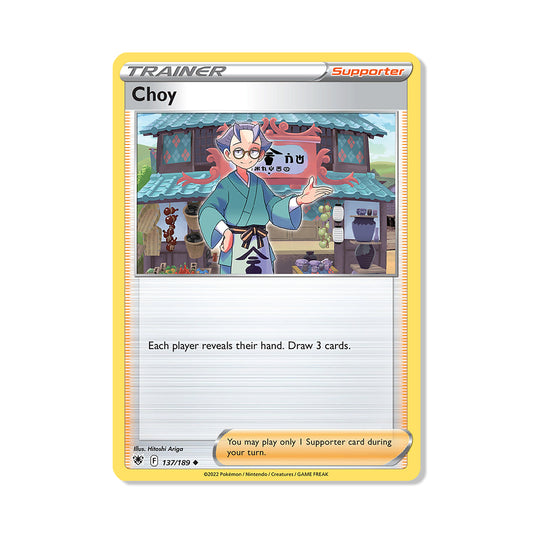 Choy Pokémon Pokémon Astral Radiance - Normal kaart | Engels