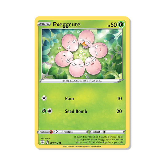 Exeggcute Pokémon Sword & Shield Brilliant Stars - Normal kaart | Engels