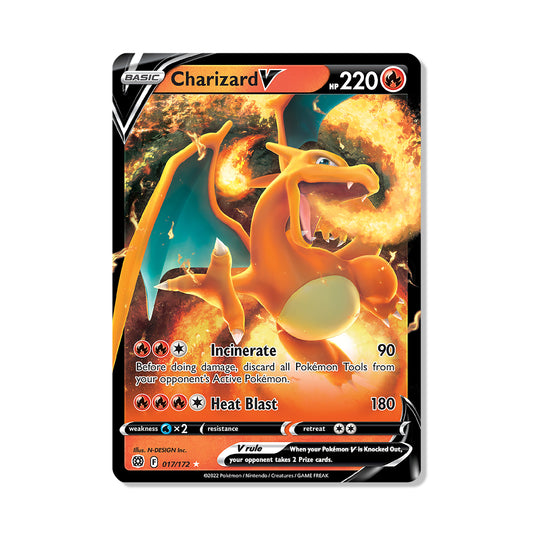 Charizard V Pokémon Sword & Shield Brilliant Stars - Full Art kaart | Engels