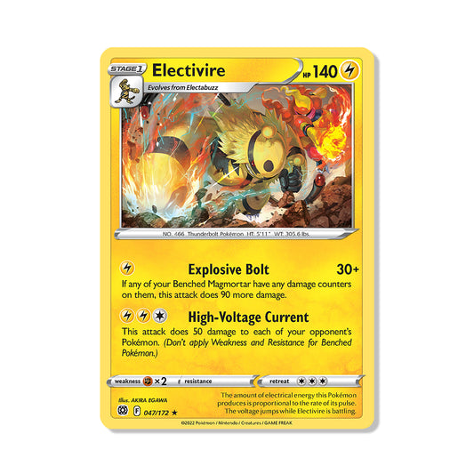 Electivire Pokémon Sword & Shield Brilliant Stars - Normal kaart | Engels