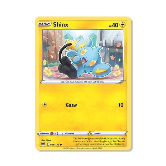 Shinx Pokémon Sword & Shield Brilliant Stars - Reverse Holo kaart | Engels