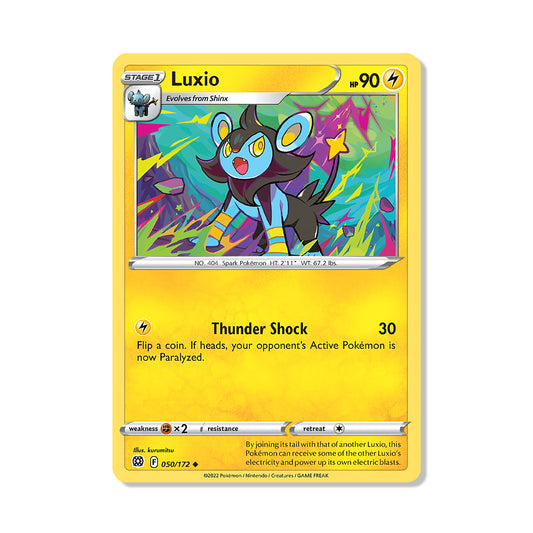 Luxio Pokémon Sword & Shield Brilliant Stars - Normal kaart | Engels