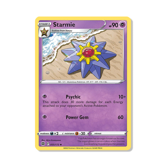 Starmie Pokémon Sword & Shield Brilliant Stars - Normal kaart | Engels