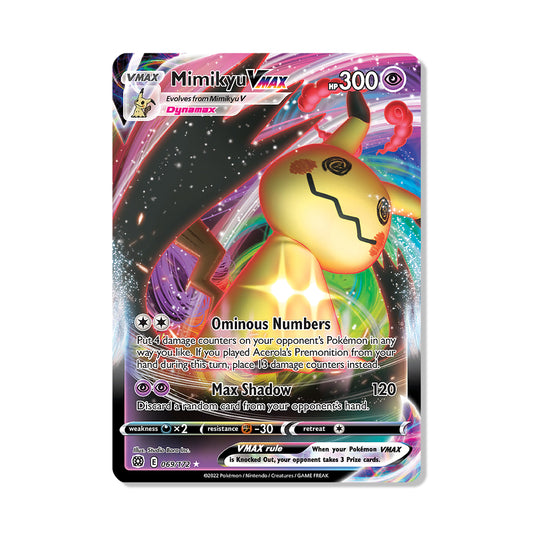 Mimikyu VMAX Pokémon Sword & Shield Brilliant Stars - Full Art kaart | Engels
