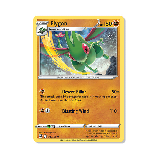 Flygon Pokémon Sword & Shield Brilliant Stars - Reverse Holo kaart | Engels