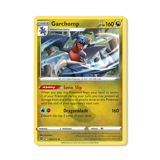 Garchomp Pokémon Sword & Shield Brilliant Stars - Normal kaart | Engels