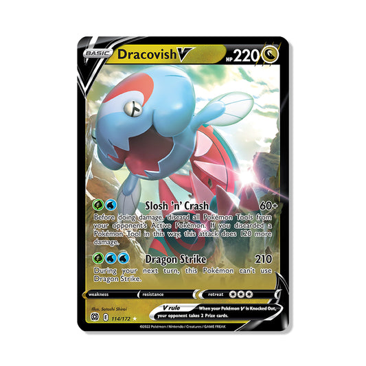 Dracovish V Pokémon Sword & Shield Brilliant Stars - Full Art kaart | Engels