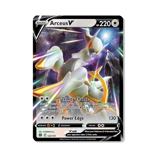 Arceus V Pokémon Sword & Shield Brilliant Stars - Full Art kaart | Engels
