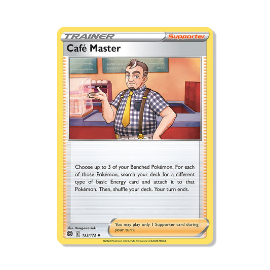 Cafe Master Pokémon Sword & Shield Brilliant Stars - Normal kaart | Engels