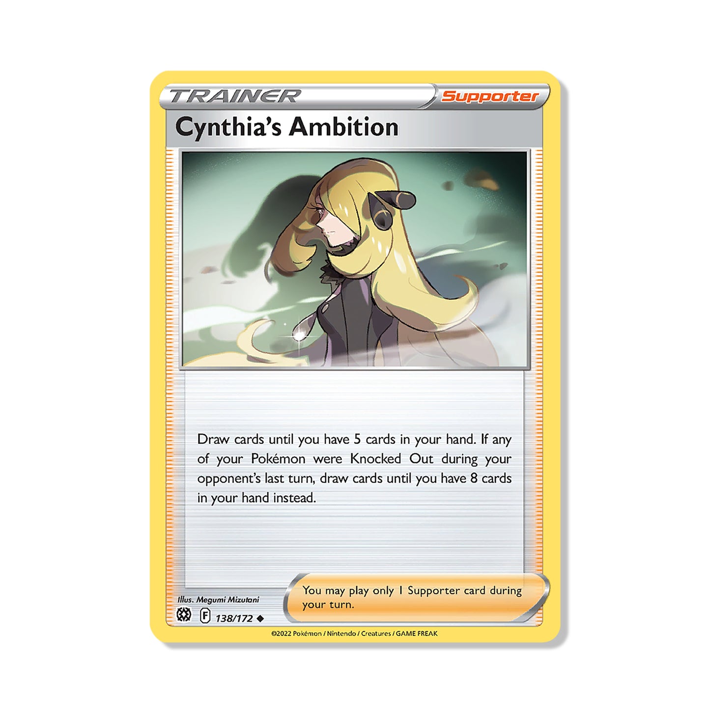 Cynthia's Ambition Pokémon Sword & Shield Brilliant Stars - Normal kaart | Engels