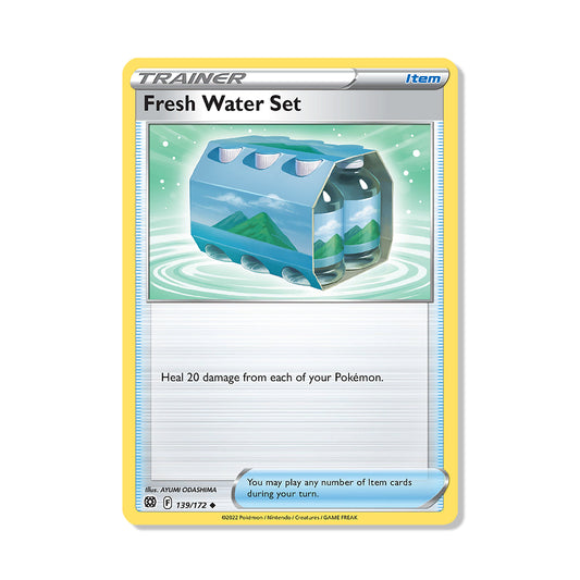 Fresh Water Set Pokémon Sword & Shield Brilliant Stars - Reverse Holo kaart | Engels