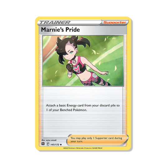 Marnie's Pride Pokémon Sword & Shield Brilliant Stars - Normal kaart | Engels