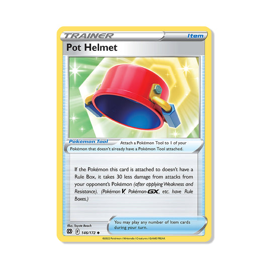 Pot Helmet Pokémon Sword & Shield Brilliant Stars - Normal kaart | Engels