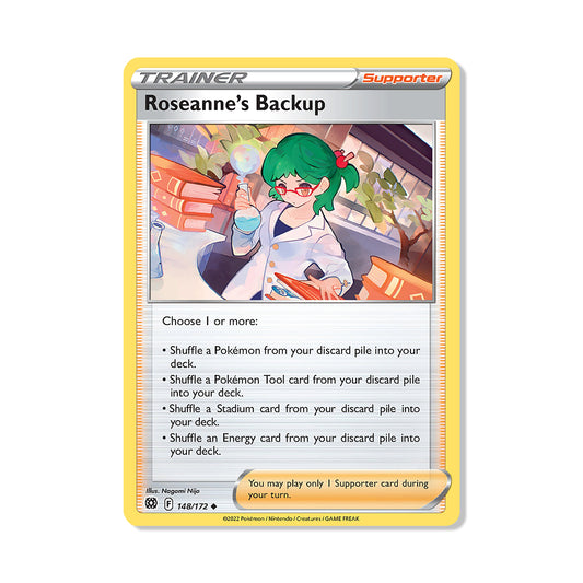 Roseanne's Backup Pokémon Sword & Shield Brilliant Stars - Reverse Holo kaart | Engels