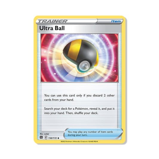 Ultra Ball Pokémon Sword & Shield Brilliant Stars - Reverse Holo kaart | Engels