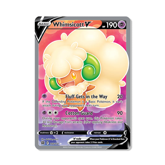 Whimsicott V Pokémon Sword & Shield Brilliant Stars - Full Art kaart | Engels