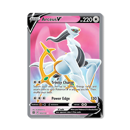 Arceus V Pokémon Sword & Shield Brilliant Stars - Full Art kaart | Engels