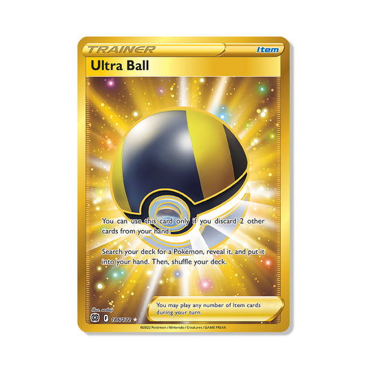 Ultra Ball Pokémon Sword & Shield Brilliant Stars - Full Art kaart | Engels
