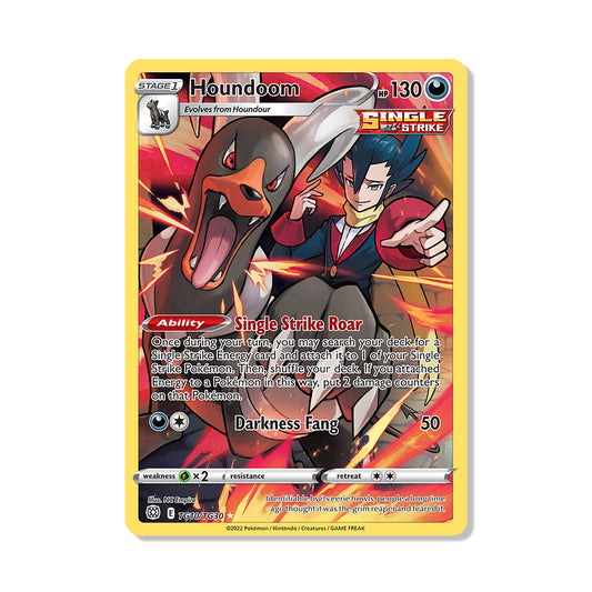 Houndoom Pokémon Sword & Shield Brilliant Stars - Full Art kaart | Engels