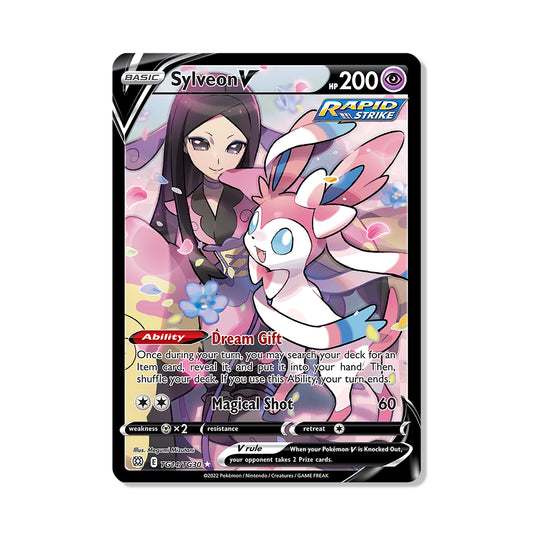 Sylveon V Pokémon Sword & Shield Brilliant Stars - Full Art kaart | Engels