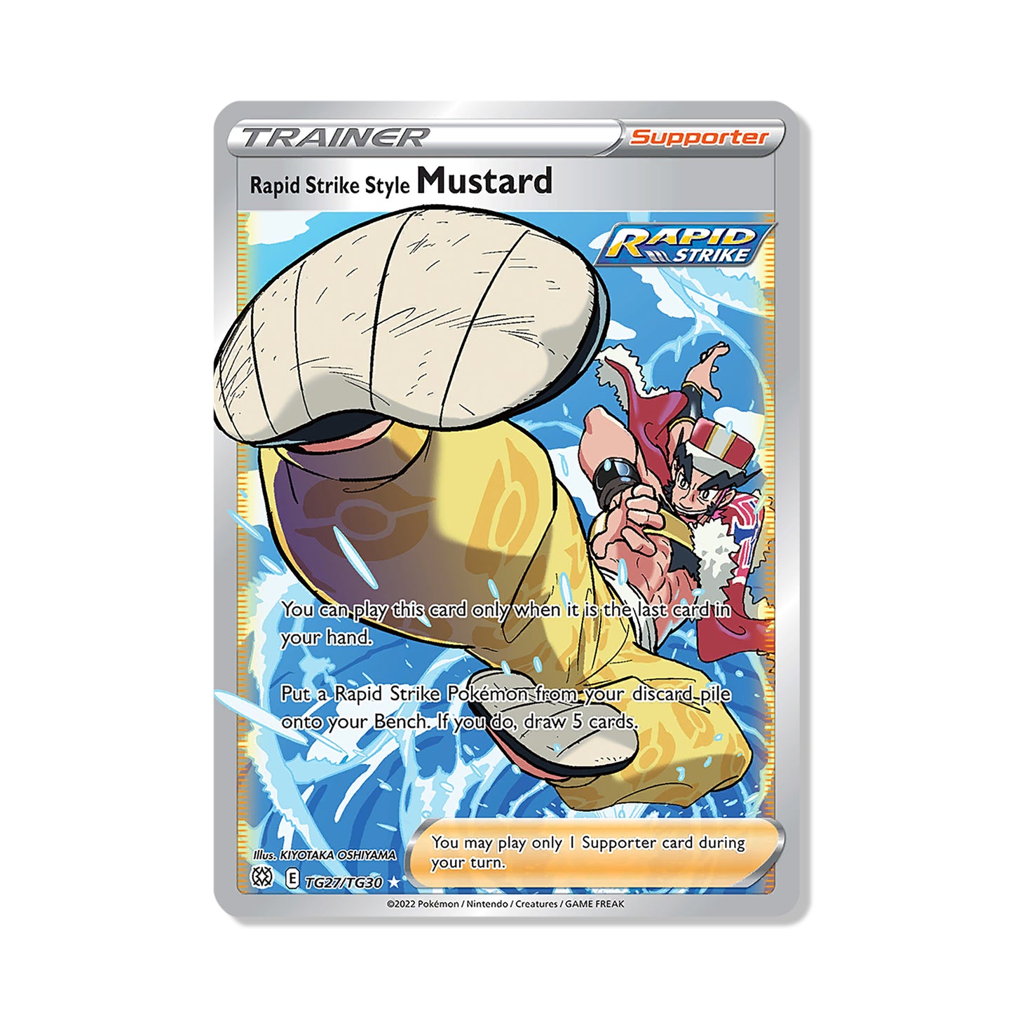 Mustard Pokémon Sword & Shield Brilliant Stars - Full Art kaart | Engels
