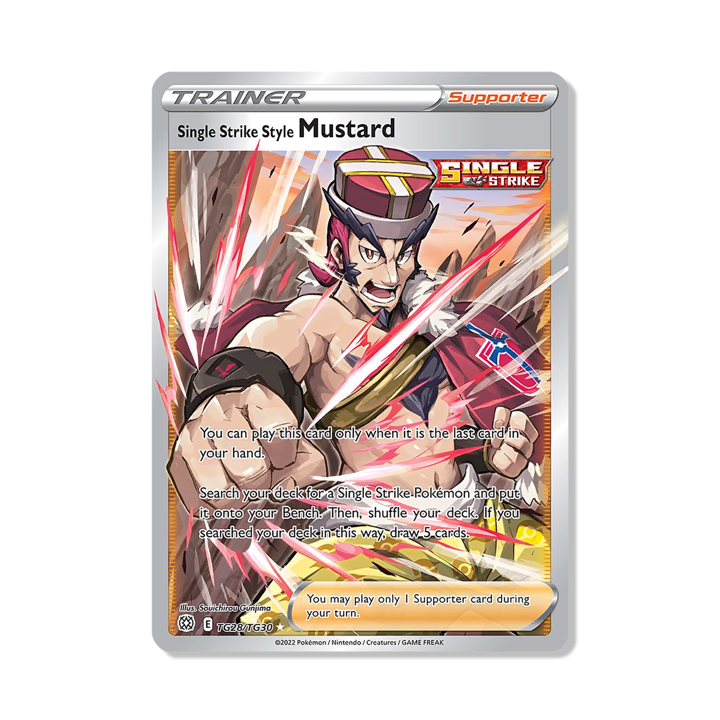 Mustard Pokémon Sword & Shield Brilliant Stars - Full Art kaart | Engels