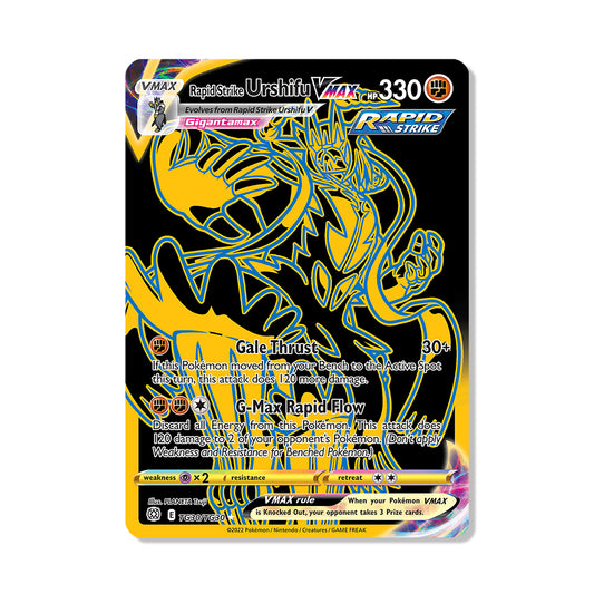Rapid Strike Urshifu VMAX Pokémon Sword & Shield Brilliant Stars - Full Art kaart | Engels