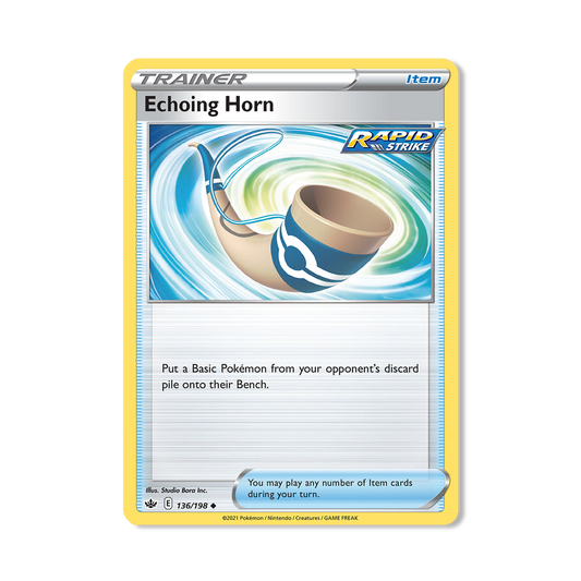 Echoing Horn Pokémon Pokémon Chilling Reign - Normal kaart | Engels